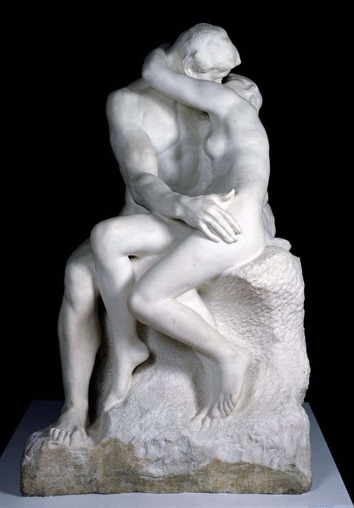 The Kiss by Auguste Rodin