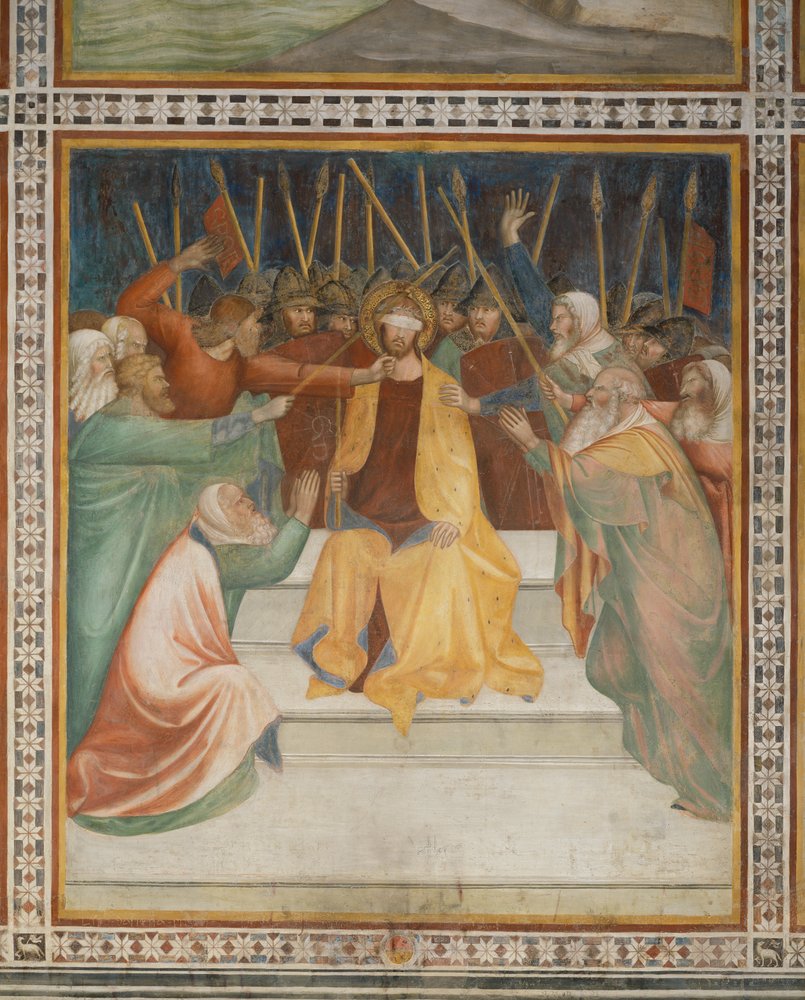 Scene from the New Testament Crowning with Thorns