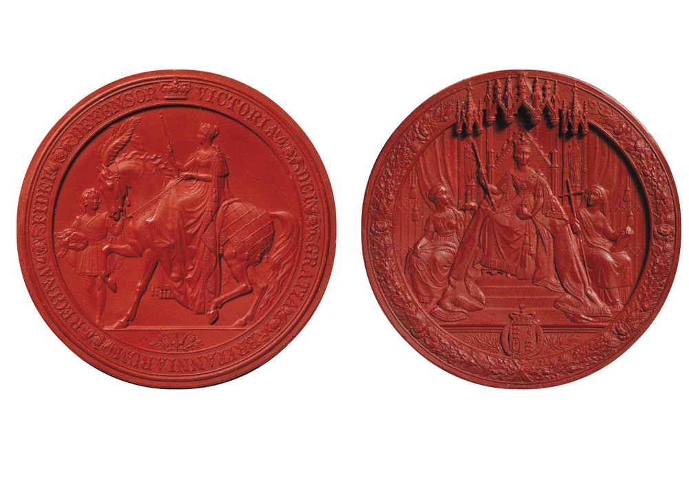First Great Seal of Queen Victoria by Benjamin Wyon