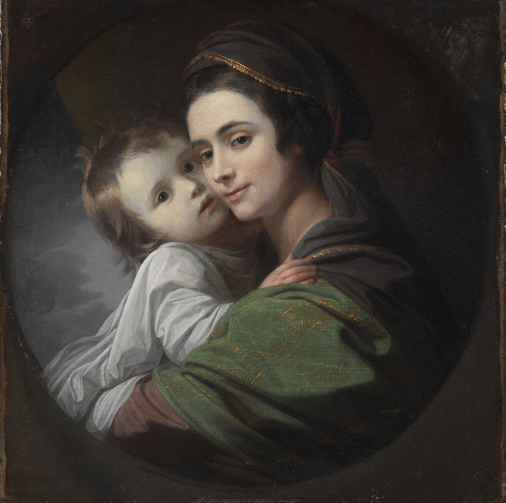 Elizabeth Shewell West and Her Son, Raphael by Benjamin West