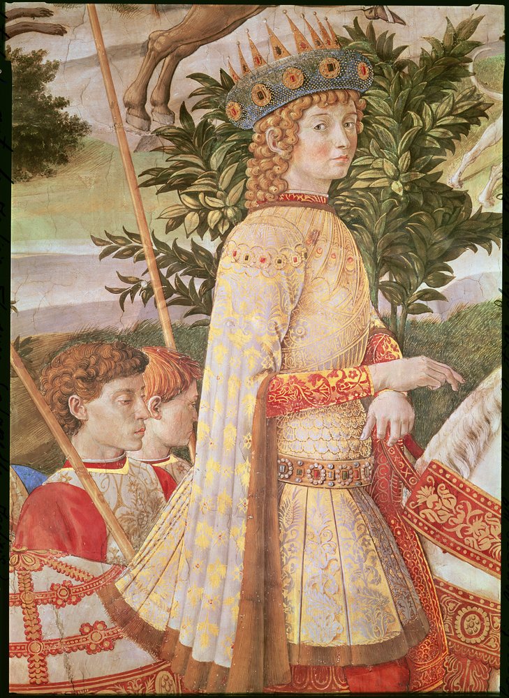 The Procession of the Magi, detail of Lorenzo de