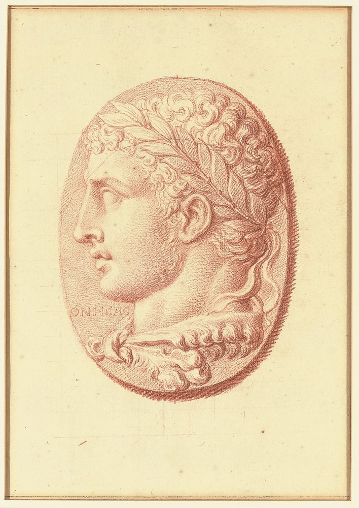 One of Four Studies after Cameos, Three with Classical Profile ...