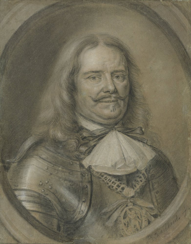 Portrait of Michiel Adriaansz. de Ruyter by Bernard Vaillant