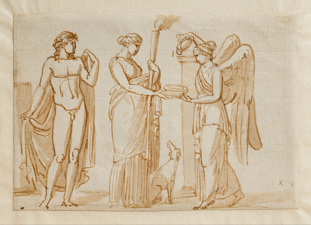 Bacchus, Diana and Victory by Bertel Thorvaldsen
