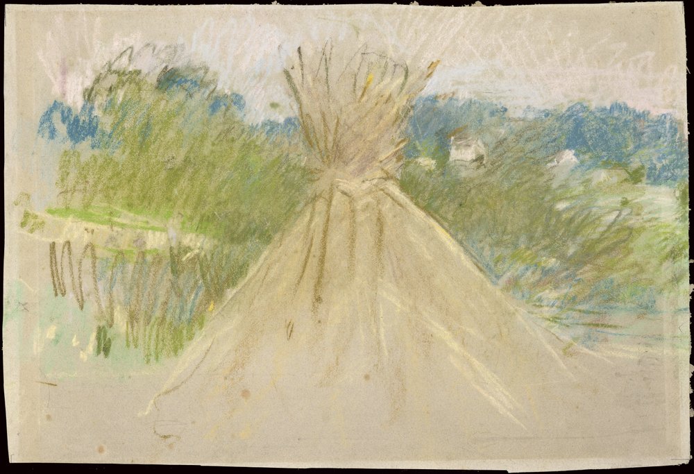The Small Haystack by Berthe Morisot: Buy fine art prints