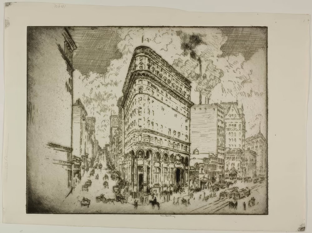 San Francisco - Mounted Policeman by Bror Julius Olsson Nordfeldt