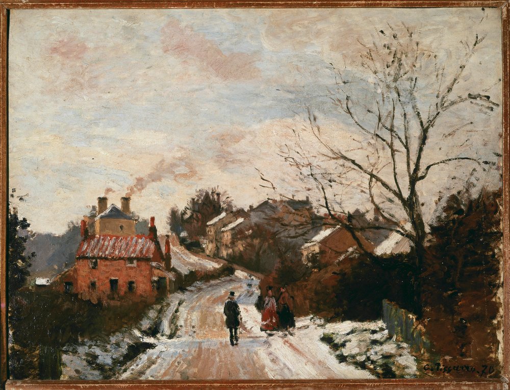 Fox Hill, Upper Nor by Camille Pissarro