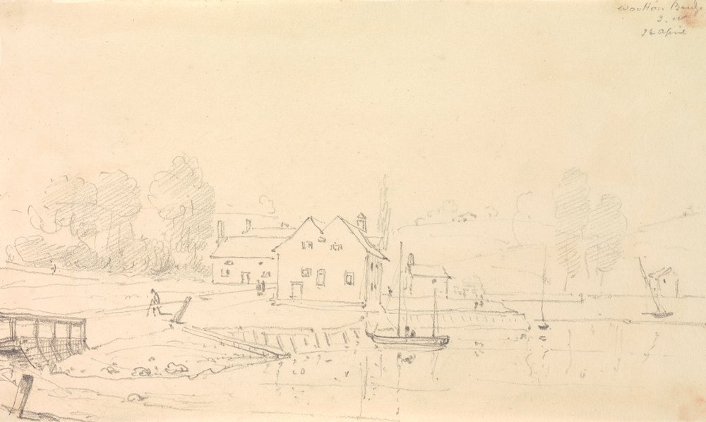 Wootton Bridge, Isle of Wight by Capt. Thomas Hastings