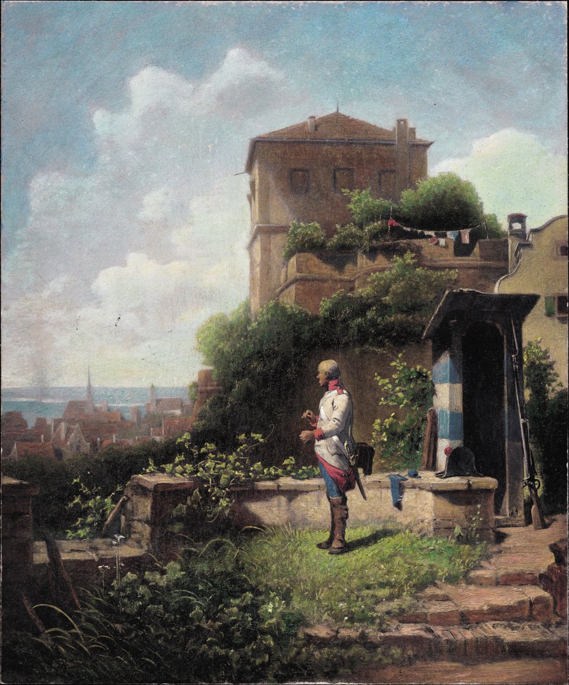 Look into the Country by Carl Spitzweg