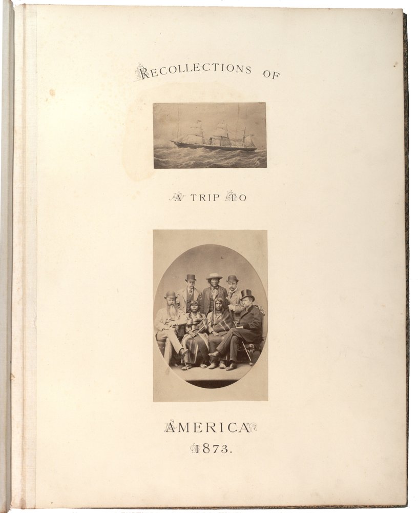 Photograph of a Painting of a Steam Ship by Carleton E. Watkins