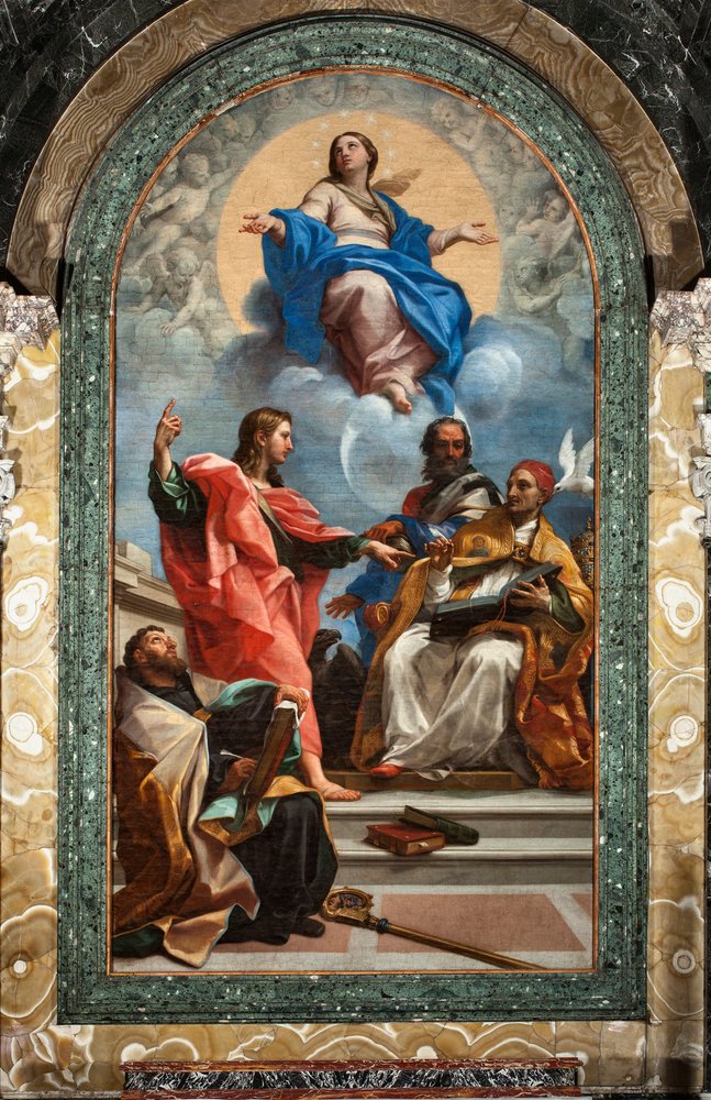 Immaculate Conception and Saint John the Evangelist, Saint Gregoire the