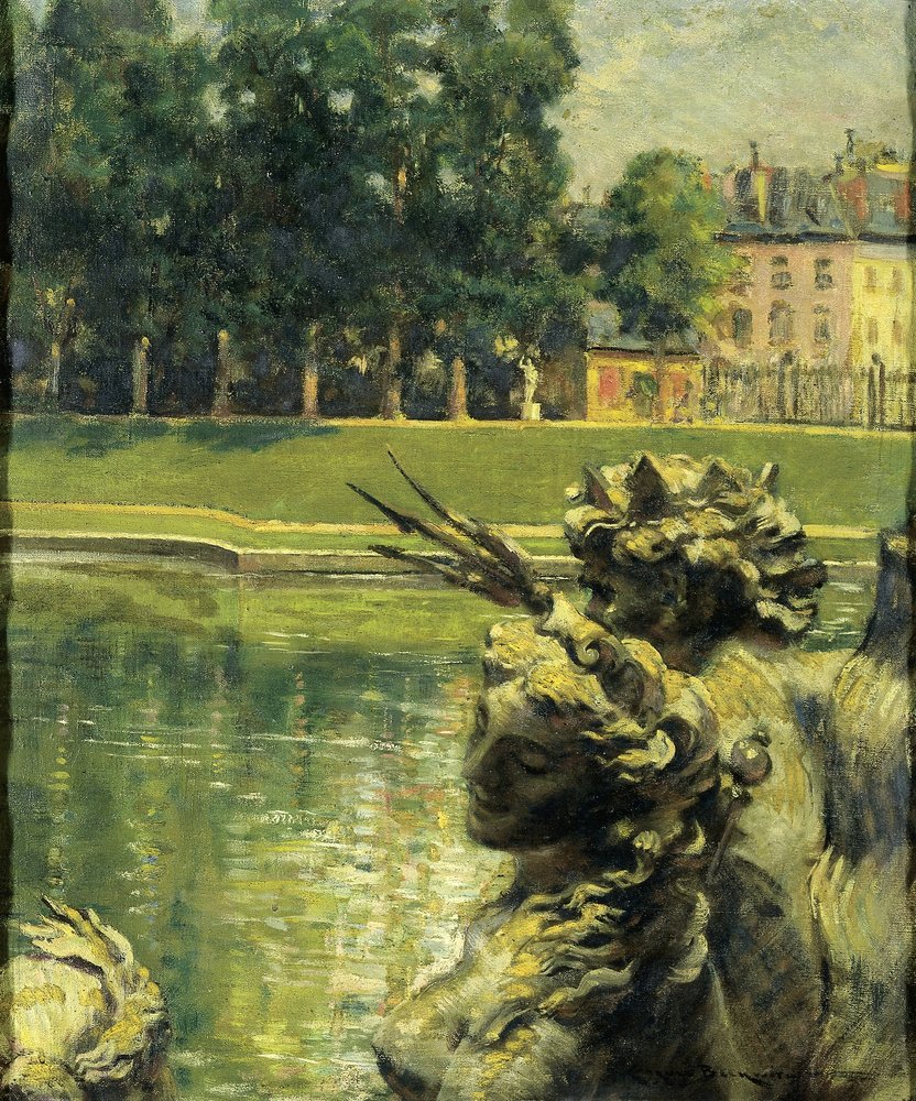 Neptune Basin, Versailles by Carroll Beckwith