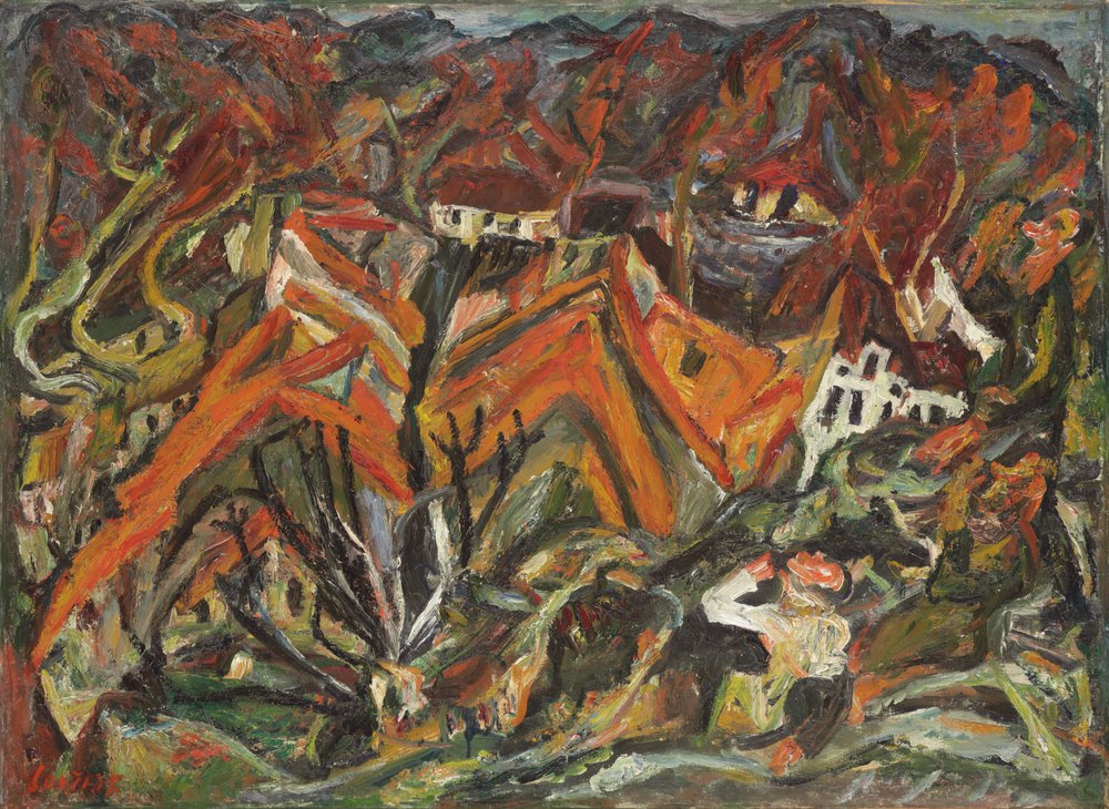 View of the Village by Chaim Soutine