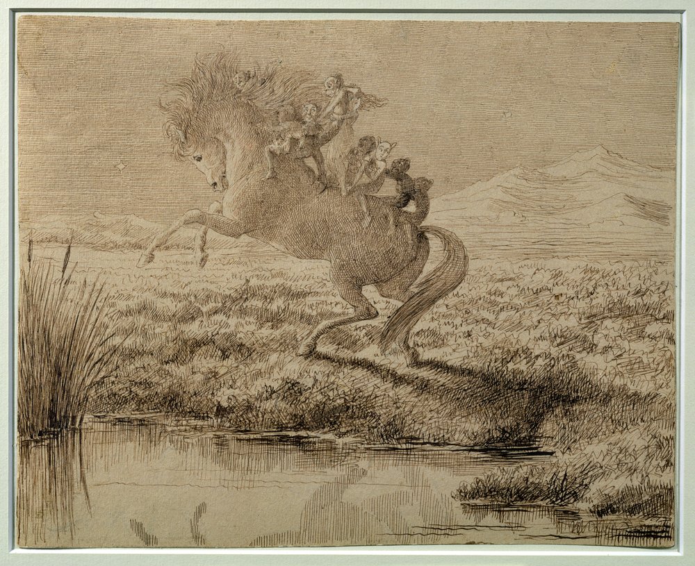 The Escape by Charles Altamont Doyle