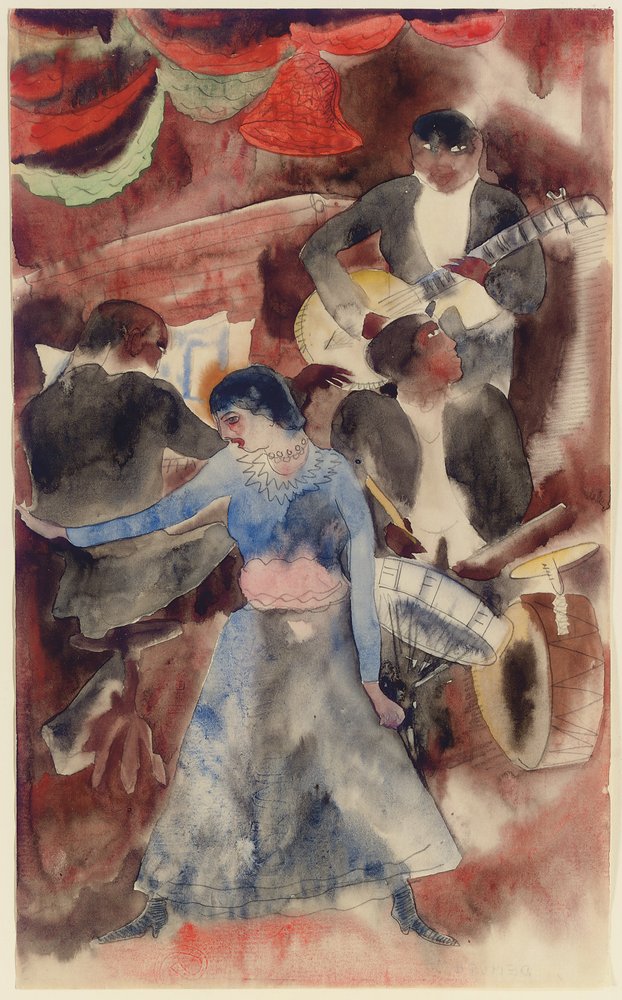 Black Girl Dancer by Charles Demuth