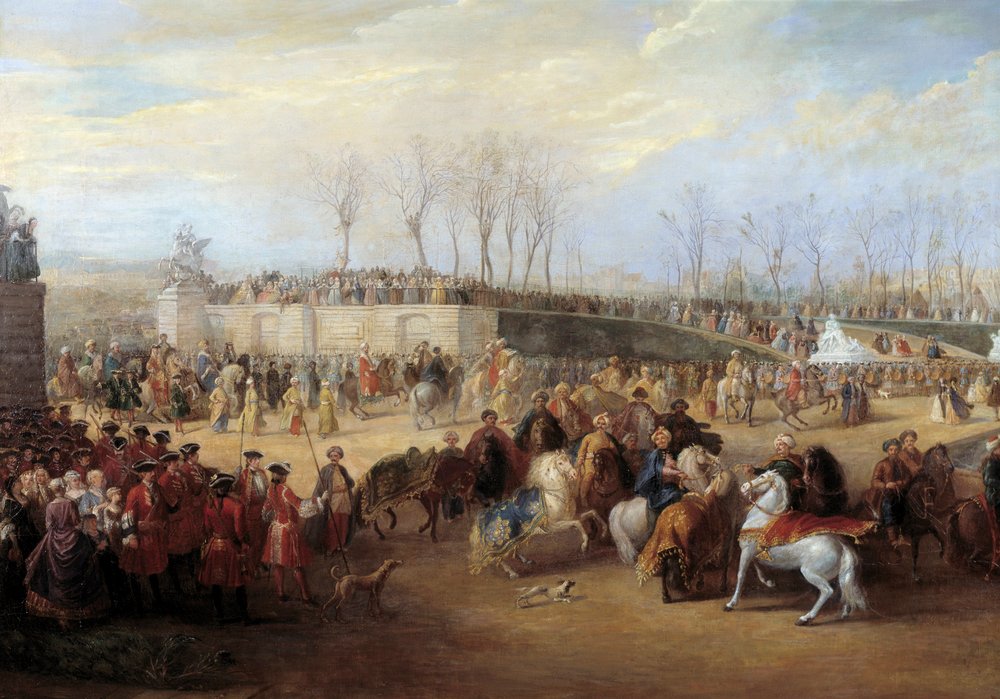 Reception of Mehemet Effendi, Turkish Ambassador of the Great Sultan ...