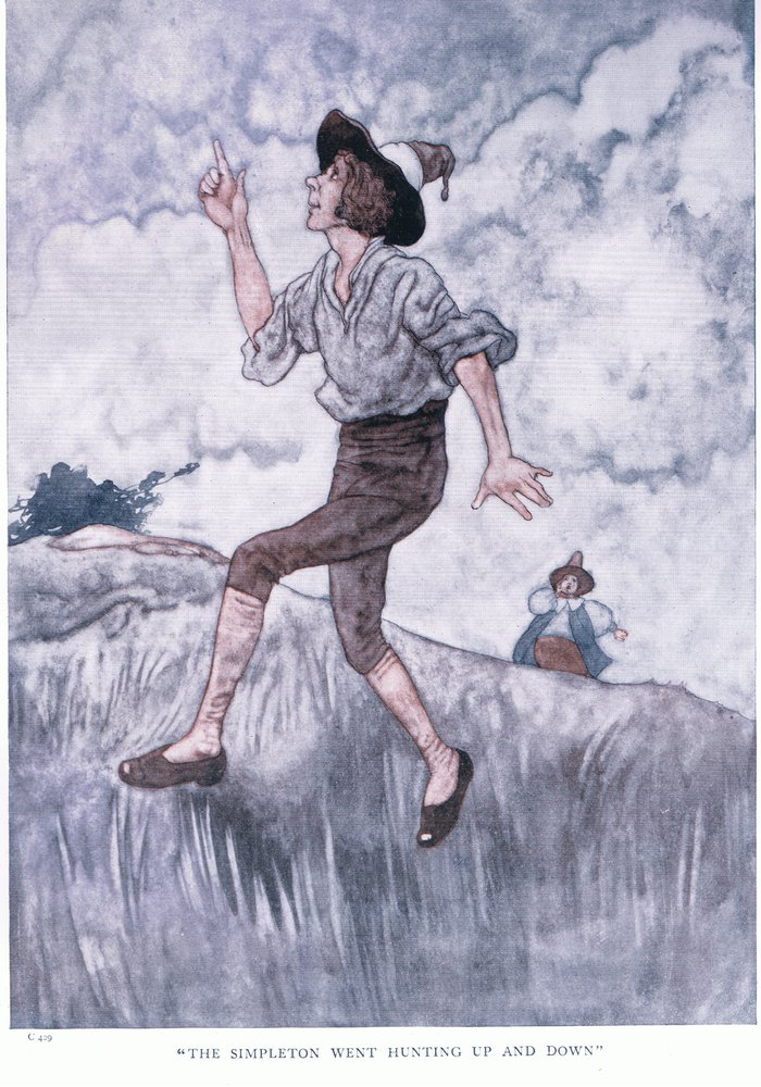 The simpleton went hunting up and down by Charles Robinson