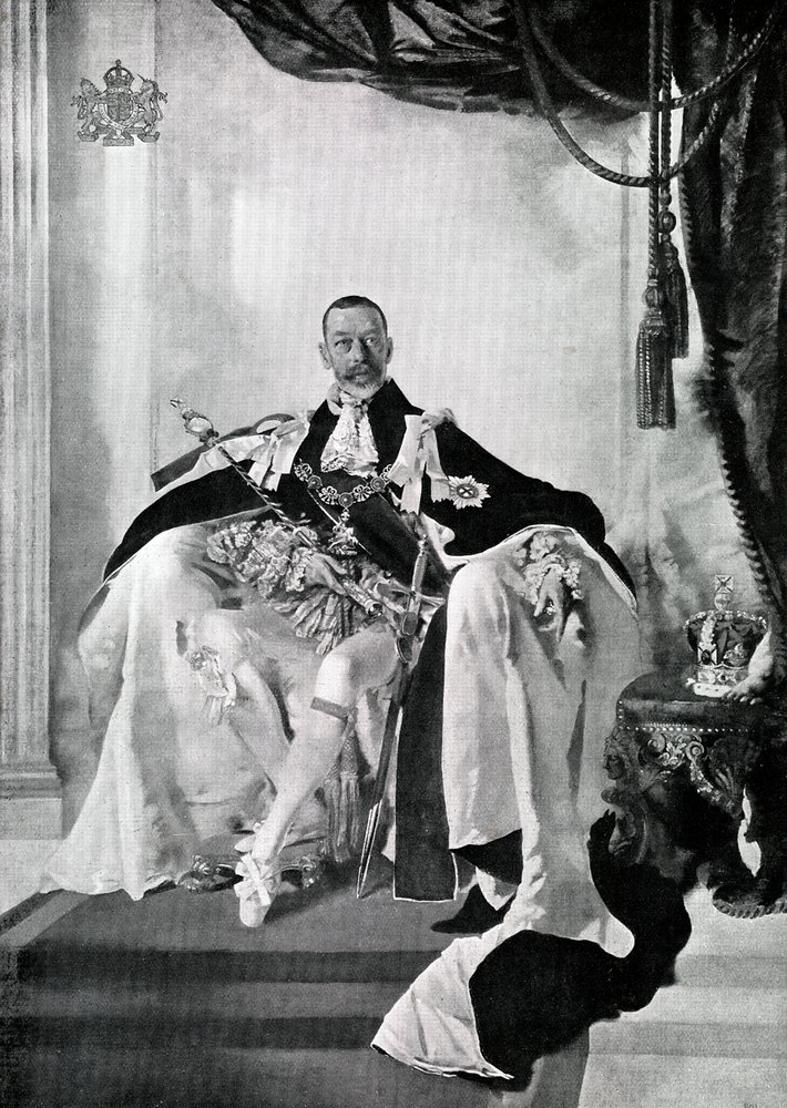 George V by Charles Sims