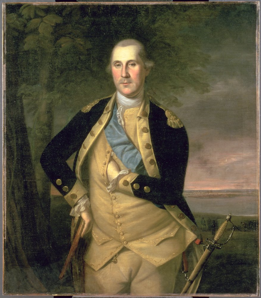 Portrait of George Washington, 1776 by Charles Willson Peale