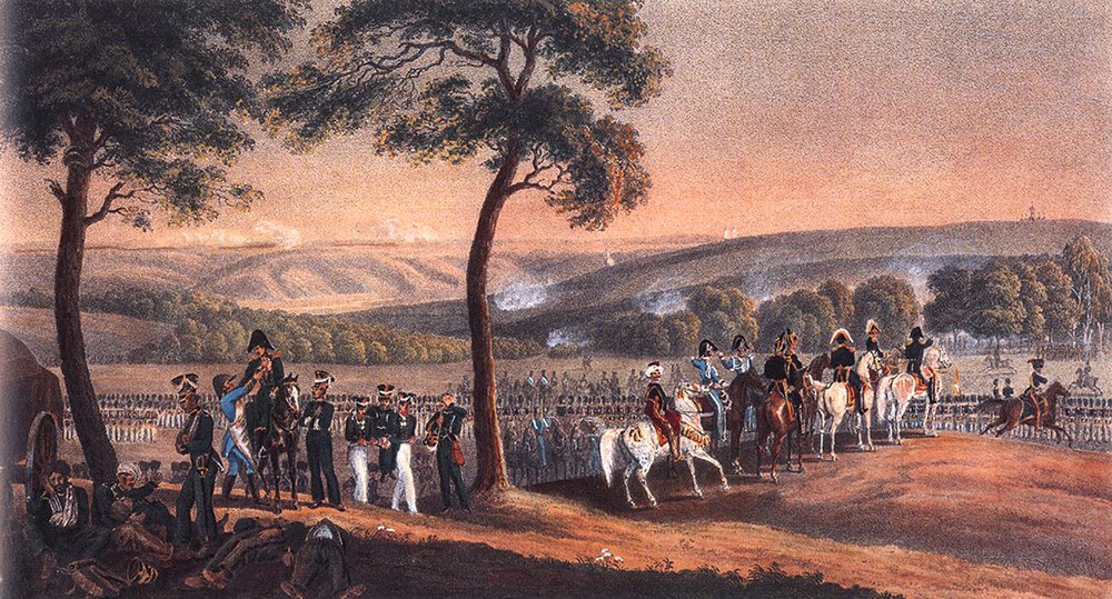 Smolensk on August 16, 1812, 1830s by Christian Wilhelm von Faber du Faur