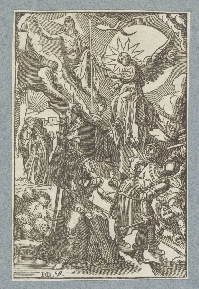 Resurrection of Christ by Christoffel van Sichem (II)