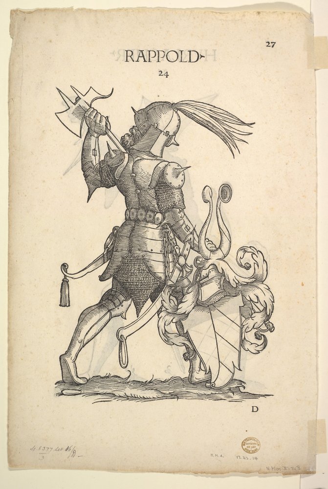 Hurlacher recto and Rappold verso Families, from Paul Hector Mairs Berich