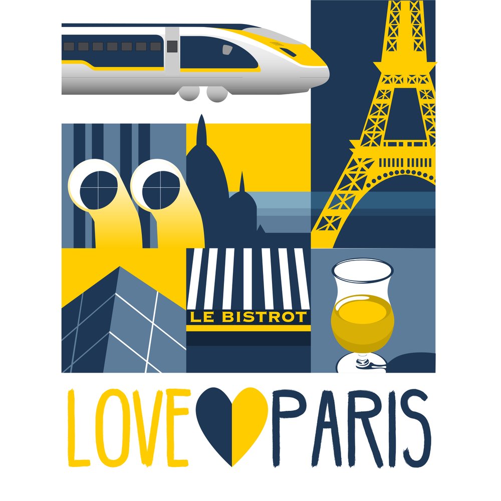 Love Paris by Claire Huntley