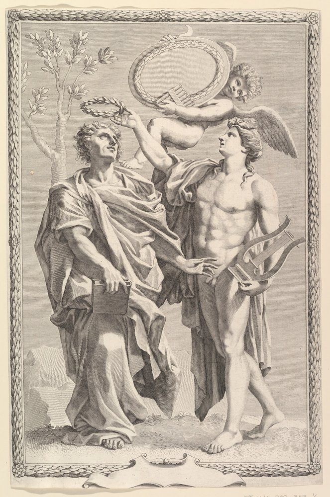 Frontispiece: Virgil, Publii Virgilii Maronis Opera, 1641