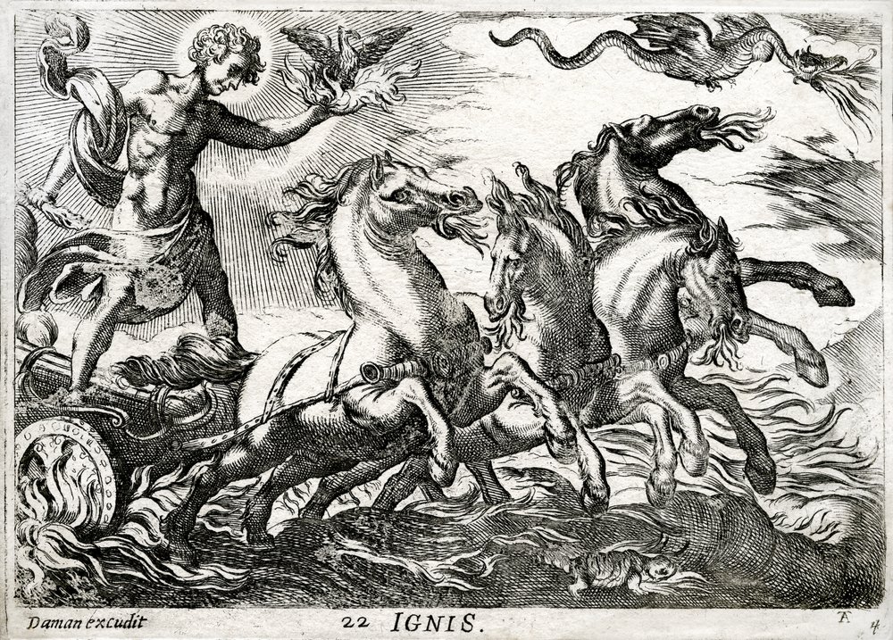 Fire: Allegory of Fire by Daman: Buy fine art print