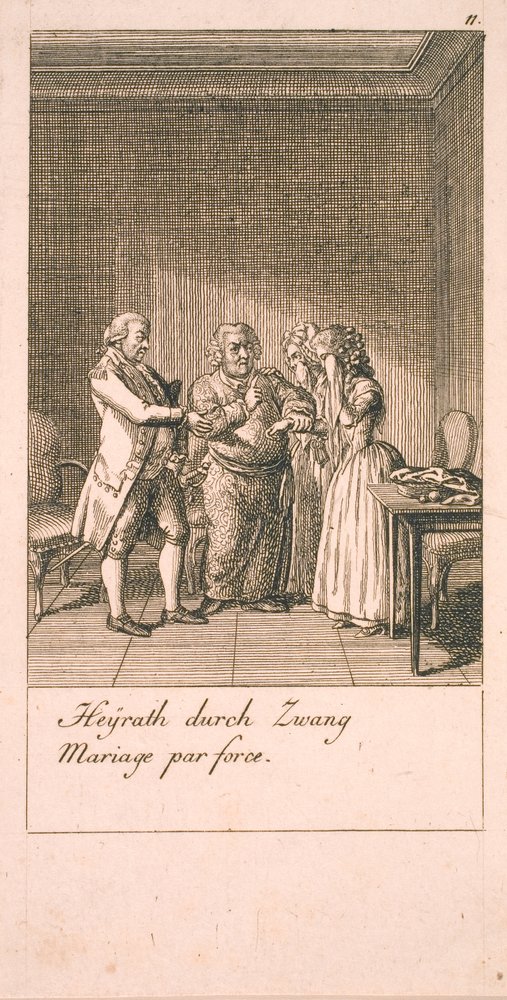 Reasons for Marriage and Their Consequences. Plate 7