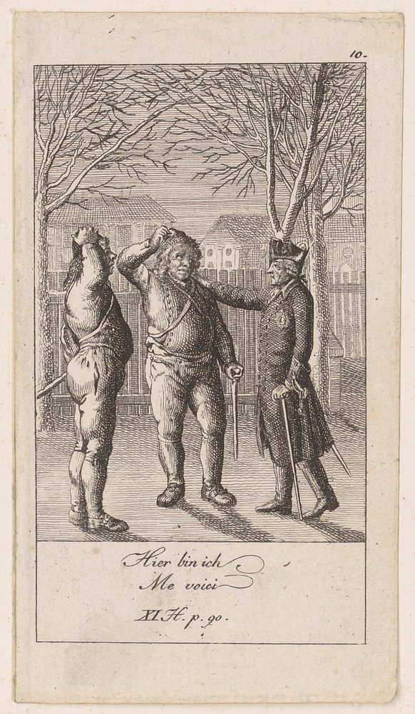 Plate 10 for “Anecdotes and Character Traits of Frederick the Second, King of Prussia” by Daniel Nikolaus Chodowiecki