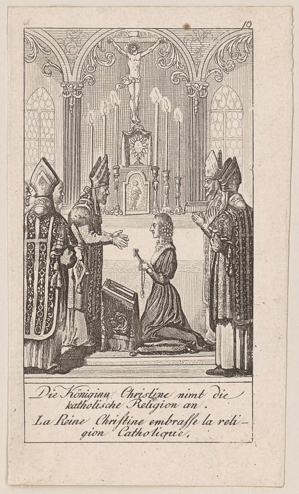 Plate 10 for “Ancient, Medieval and Modern History” by Daniel Nikolaus Chodowiecki