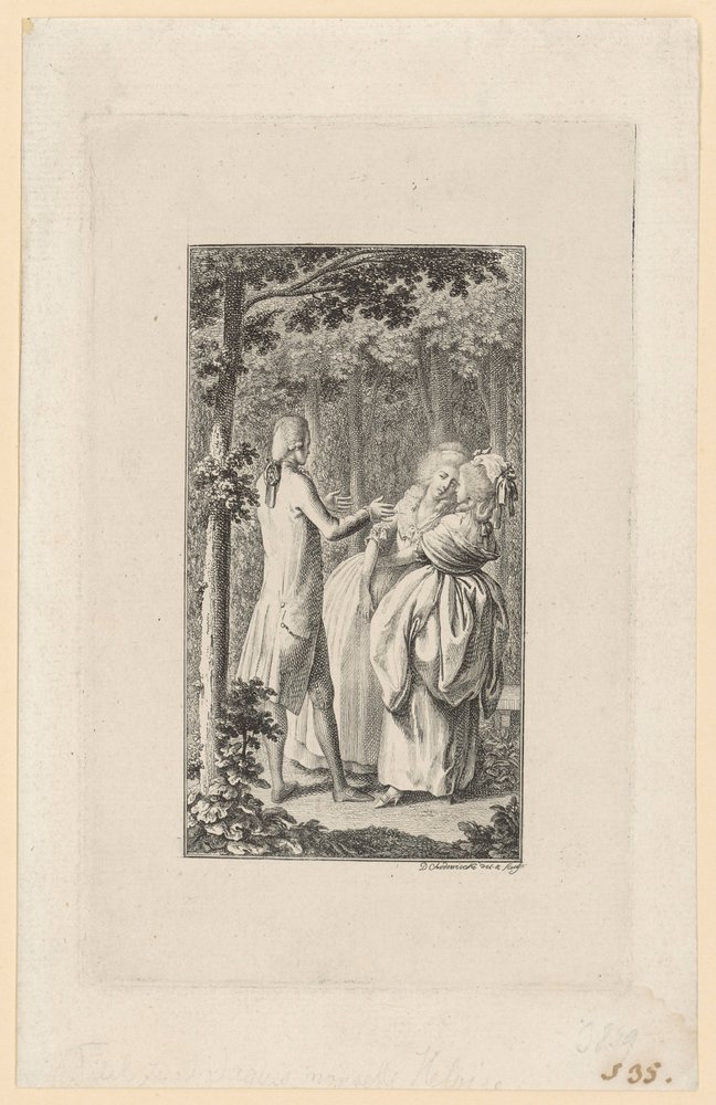 Title engraving for Jean-Jacques Rousseau