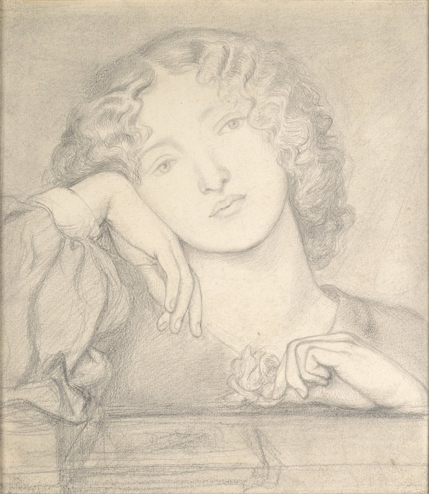 Monna Rosa by Dante Gabriel Rossetti