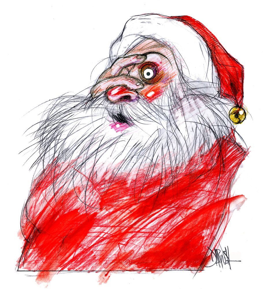 Santa Claus, 2008 by Dariush Radpour