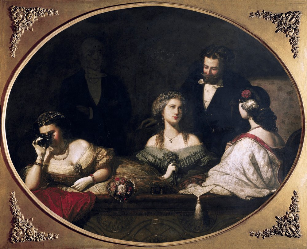 A Box at the Opera by Dionisio Fierros
