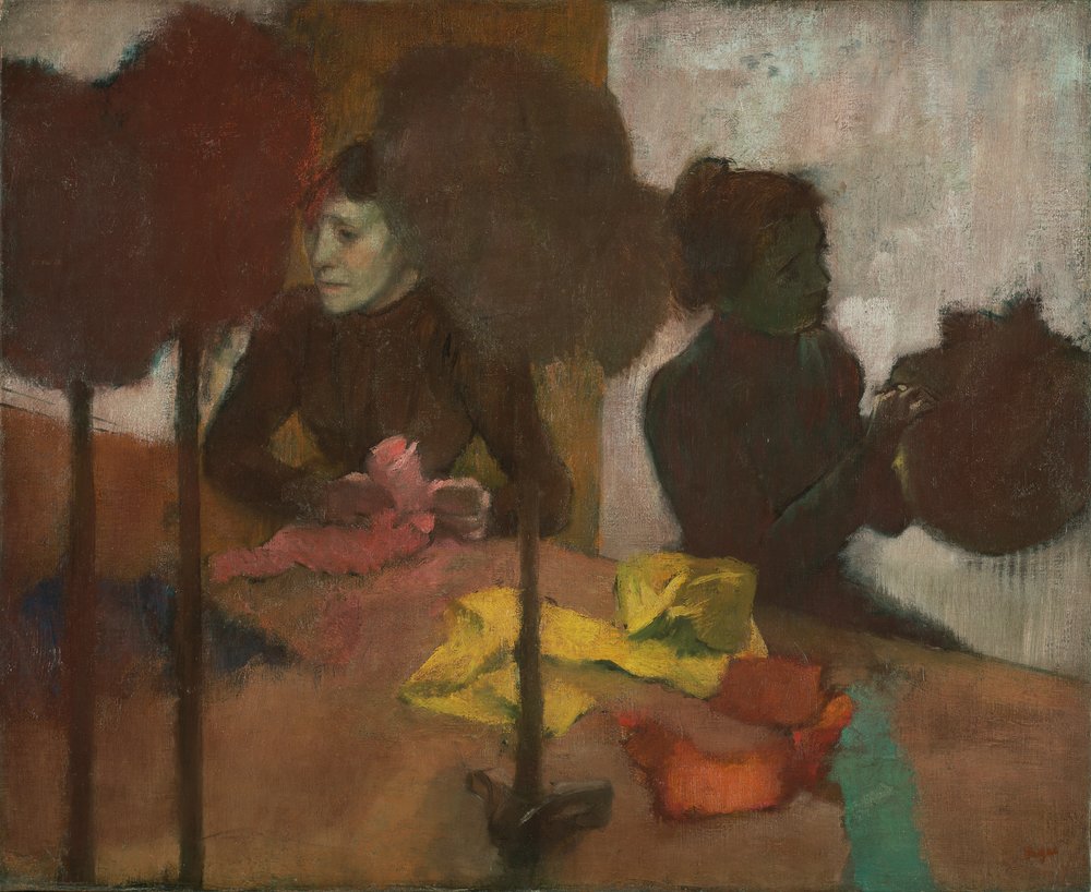 The Milliners by Edgar Degas: Premium art reproduction