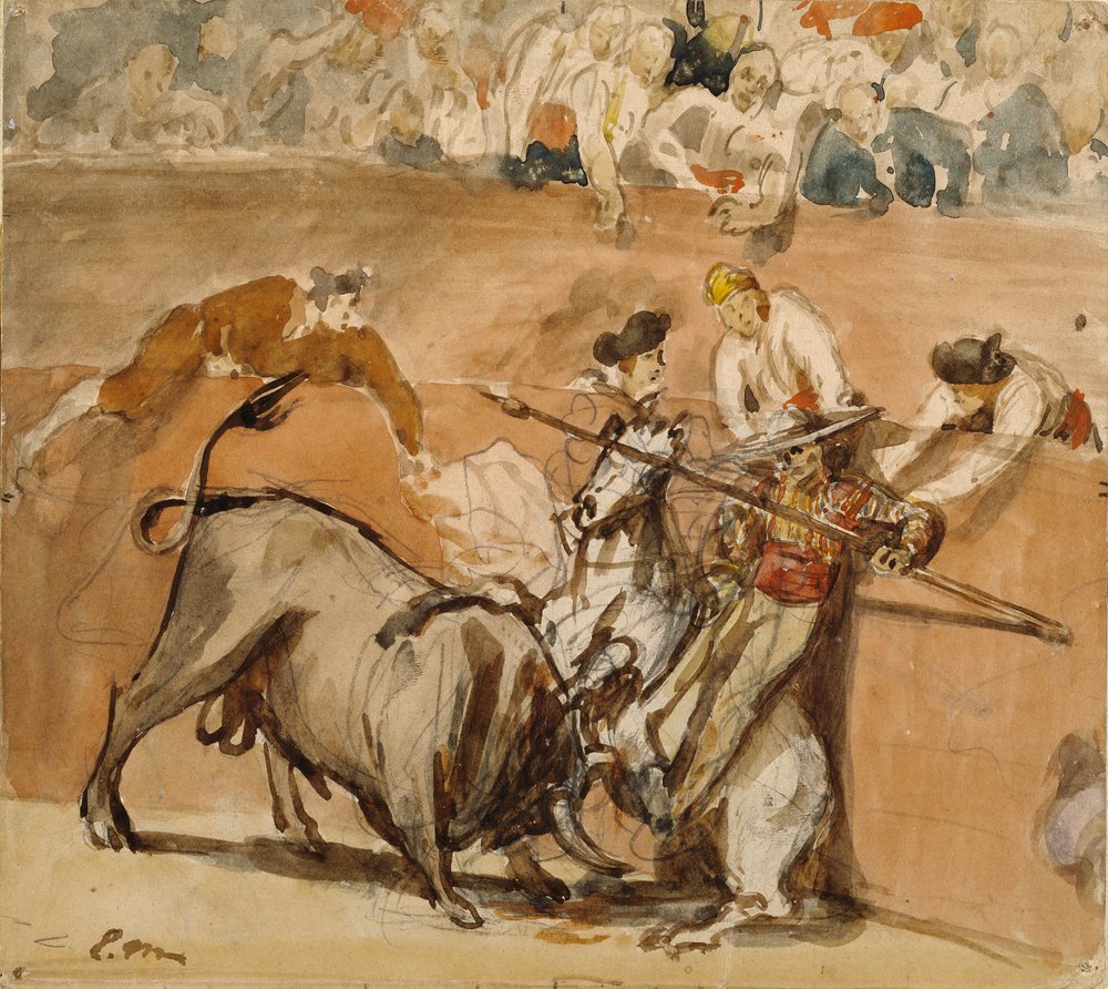 Bullfight, 1865 by Édouard Manet