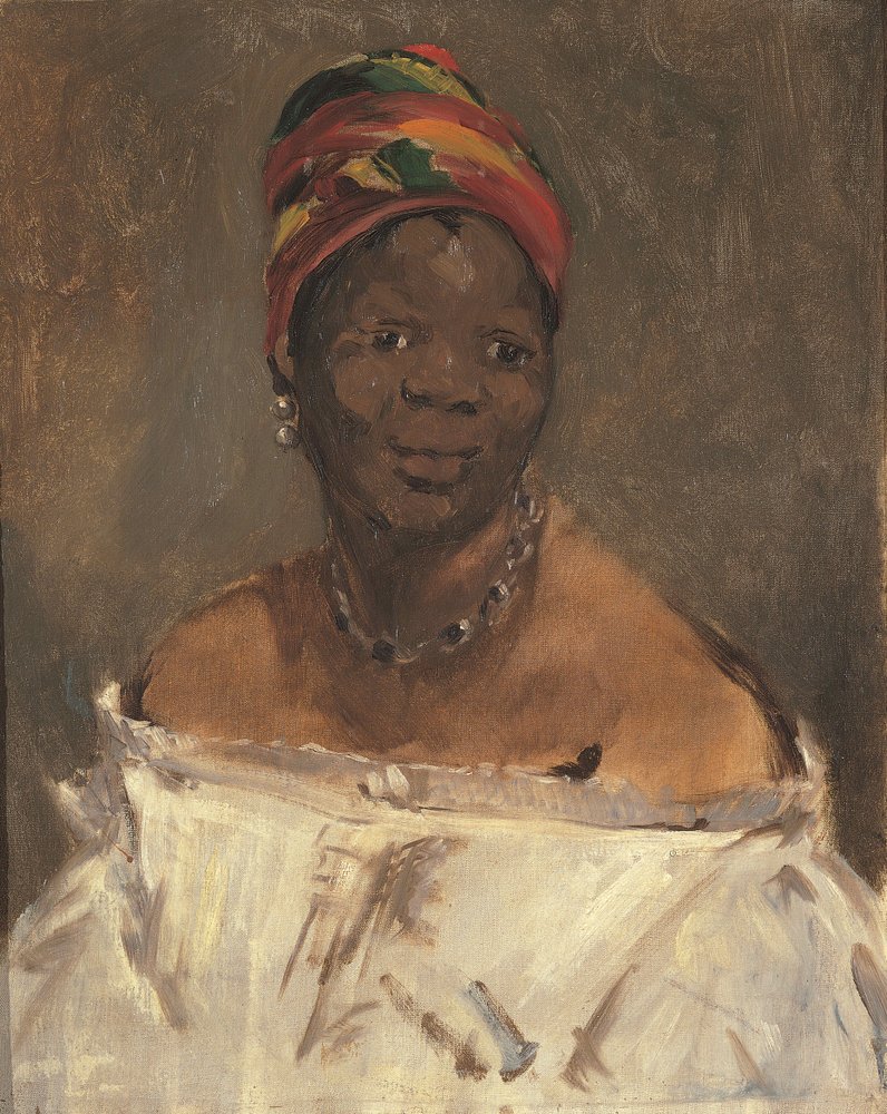 The Black Woman, 1862-1863. by Édouard Manet
