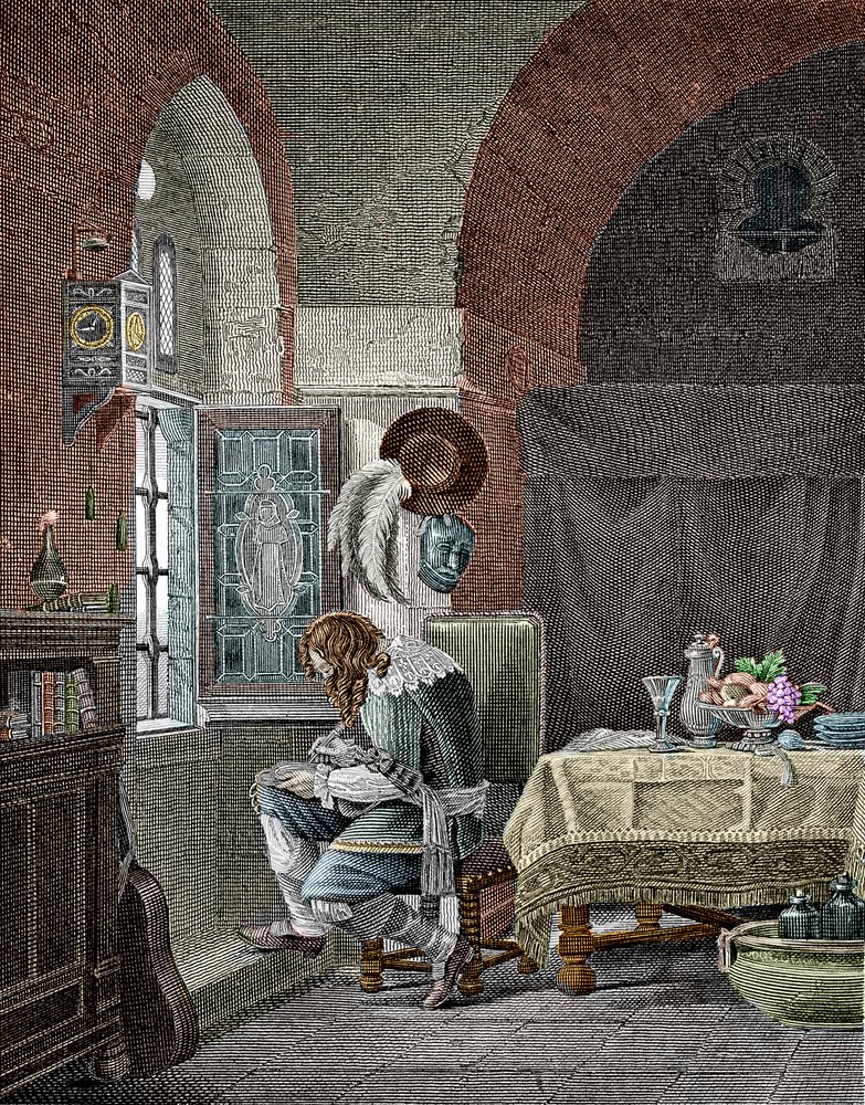 The Man in the Iron Mask, Prisoner by Eduard Schuler