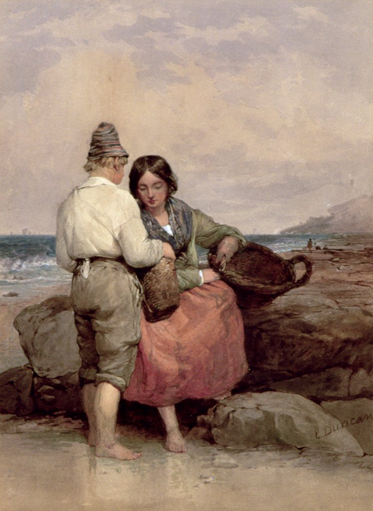 The Shrimpers by Edward Duncan