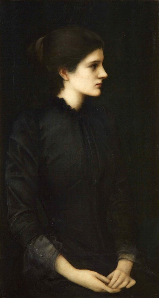 Portrait of Amy Gaskell, 1893 by Edward Burne-Jones