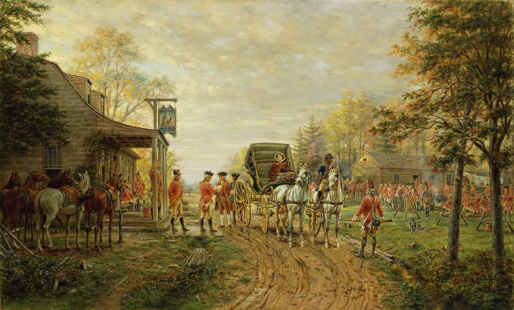 Passing the Outposts on the Old Kingsbridge Road