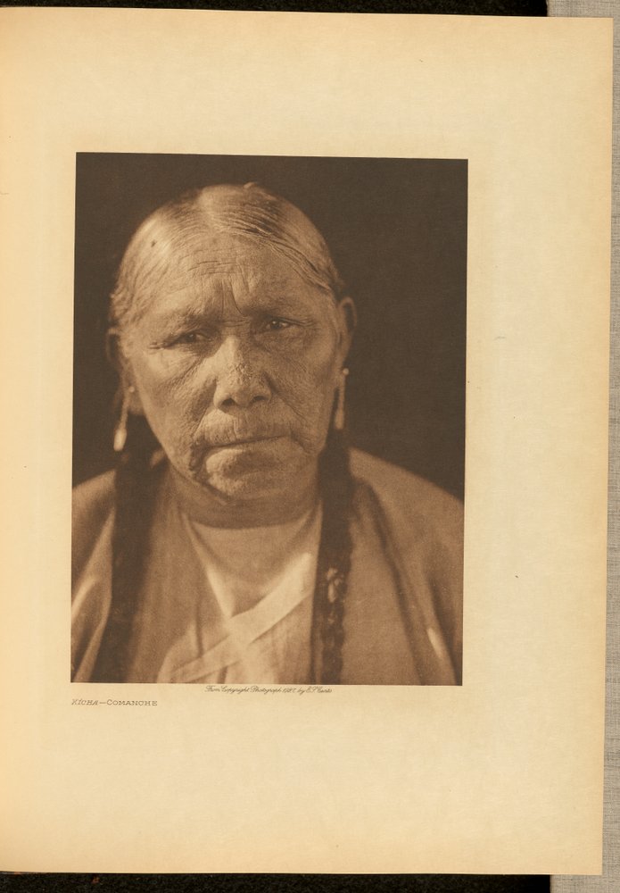 Kícha - Comanche by Edward S. Curtis