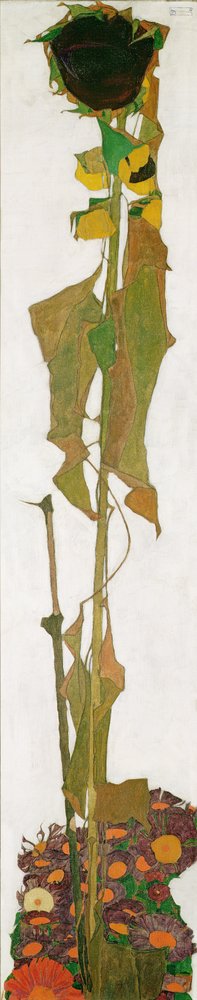 Sunflower by Egon Schiele