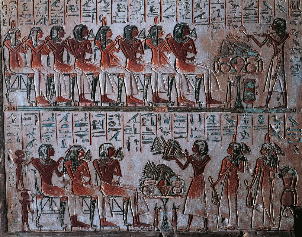 Detail of Stele of Kara by Egyptian 19th Dynasty