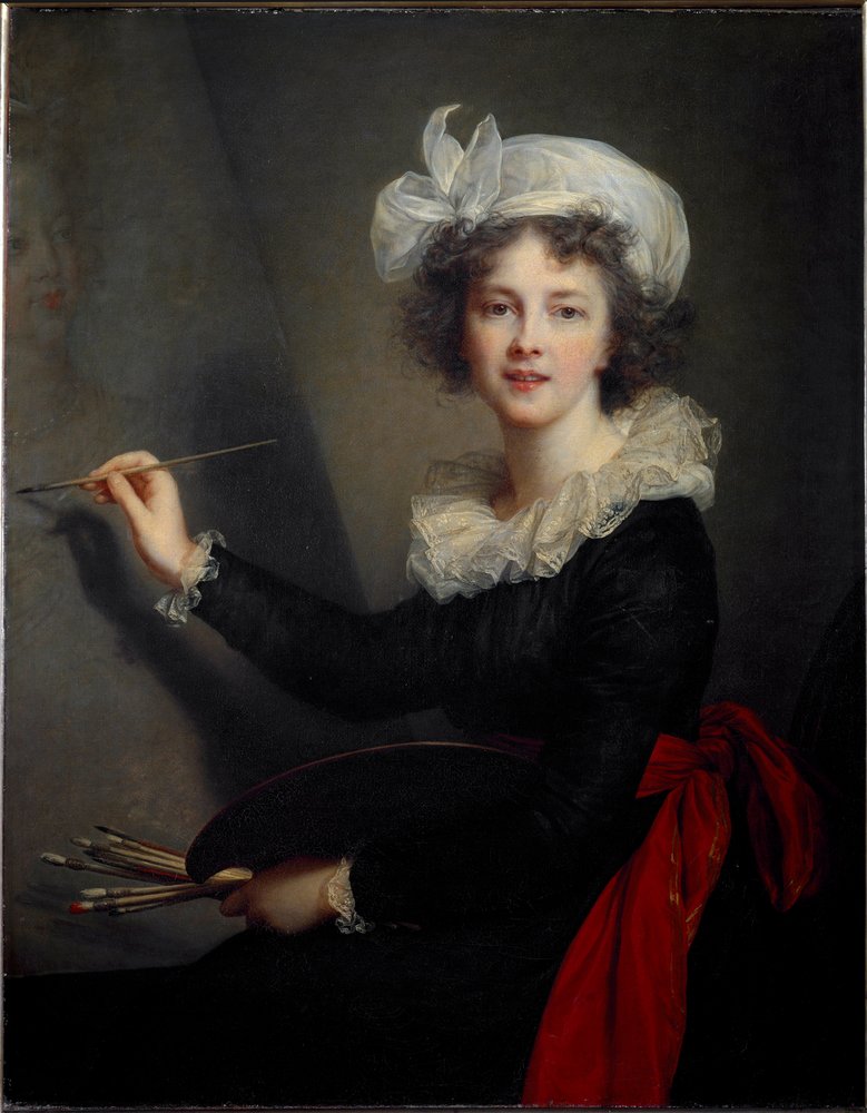 Self Portrait, c.1791 by Elisabeth Louise Vigee-Lebrun