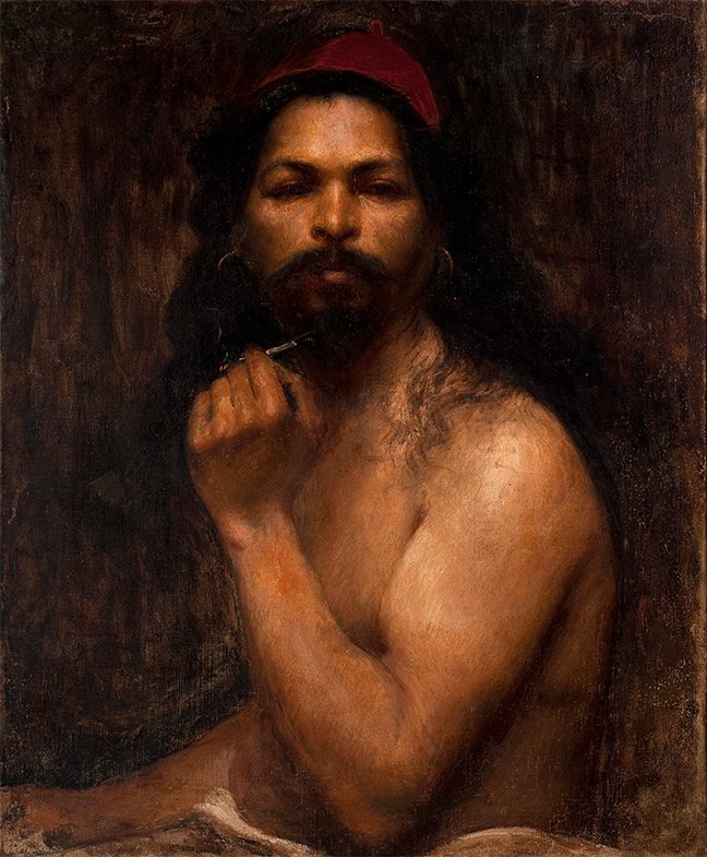 Man with a red cap by Eliseu Visconti: Buy fine art print