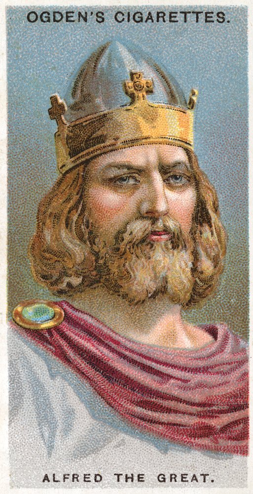 Alfred the Great by English School: Buy fine art print