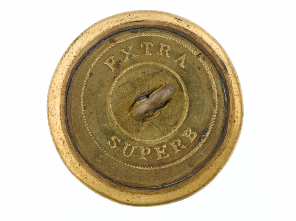 Button, Madras Staff Corps, 1861-1876 by English School